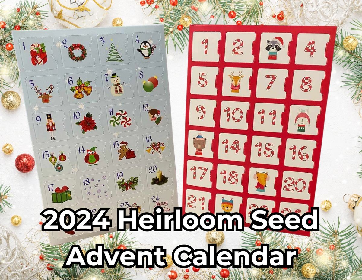 2024 Heirloom Seed Advent Calendar